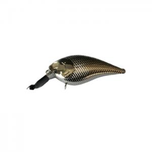 Chrome/Silver Plated 1.5 Square Bill Crankbait Lures 