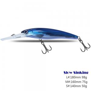 Saltwater Fishing Lures Deep Diver Minnow Lures